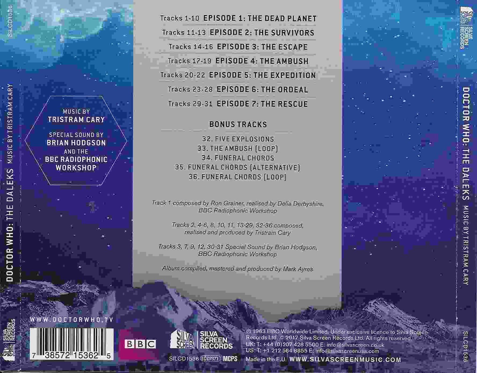 Back cover of SILCD 1536